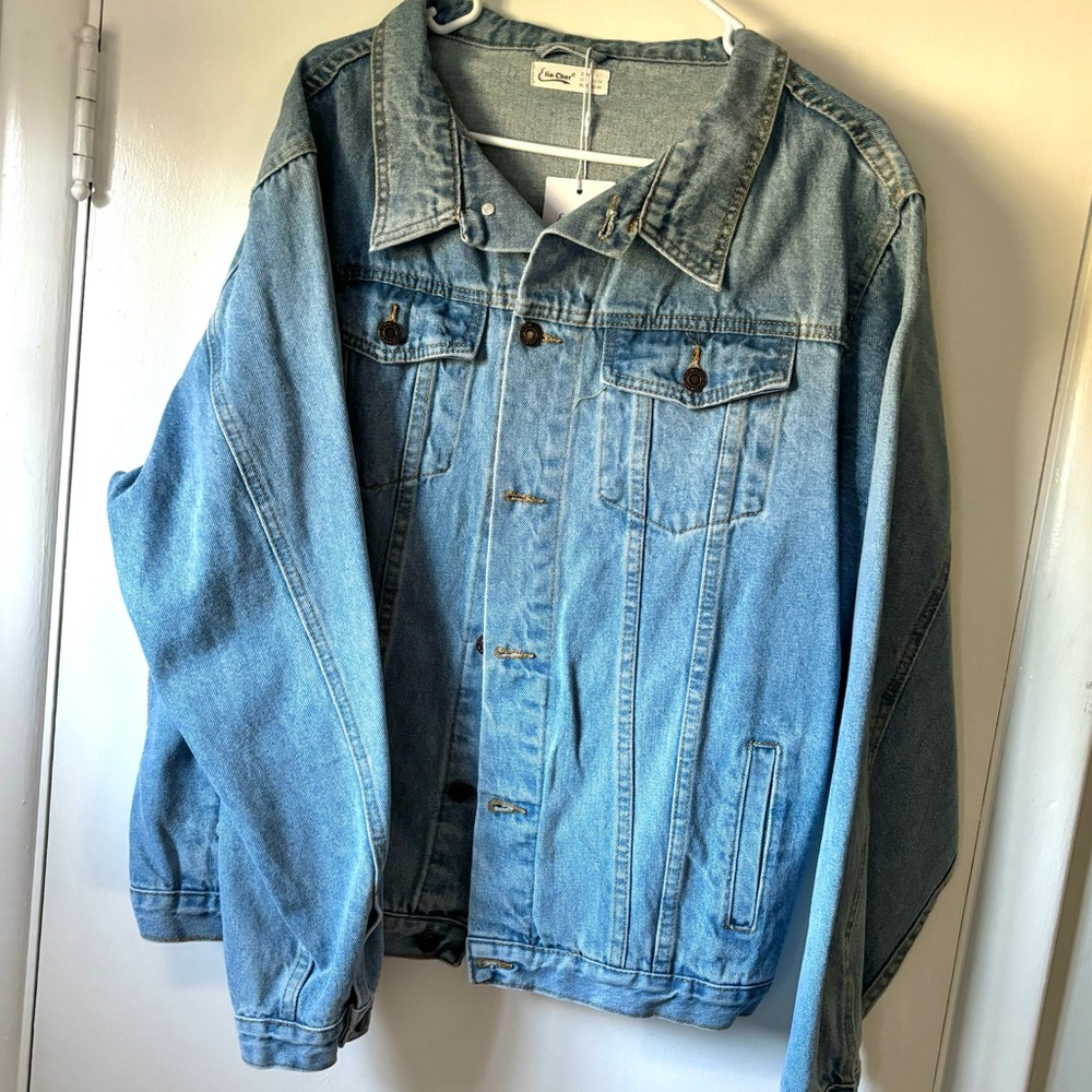 Brand NWT Oversized Denim Jacket💙